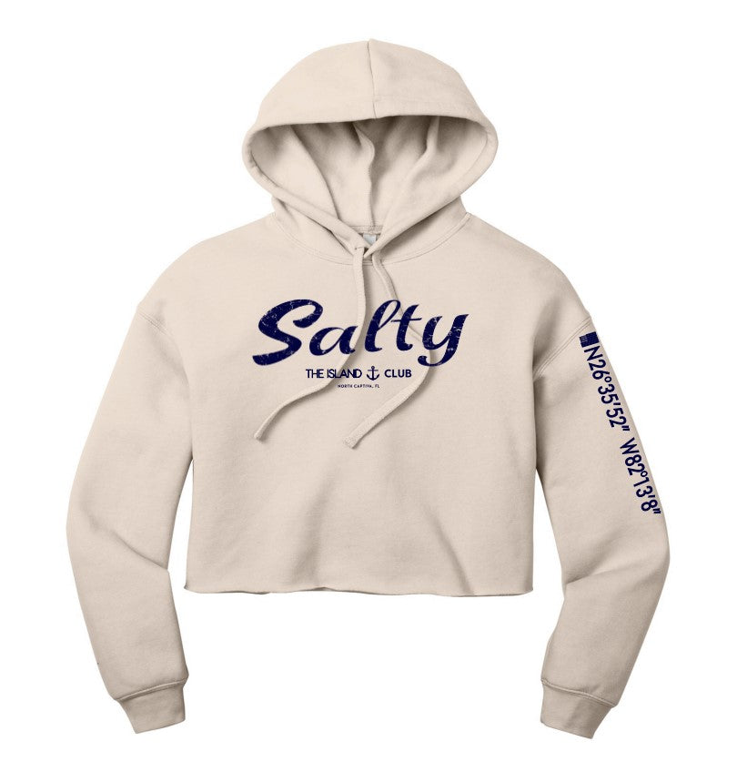 Salty Cropped Hoodie