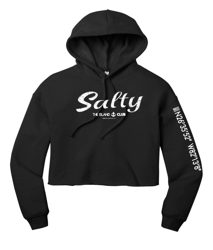 Salty Cropped Hoodie