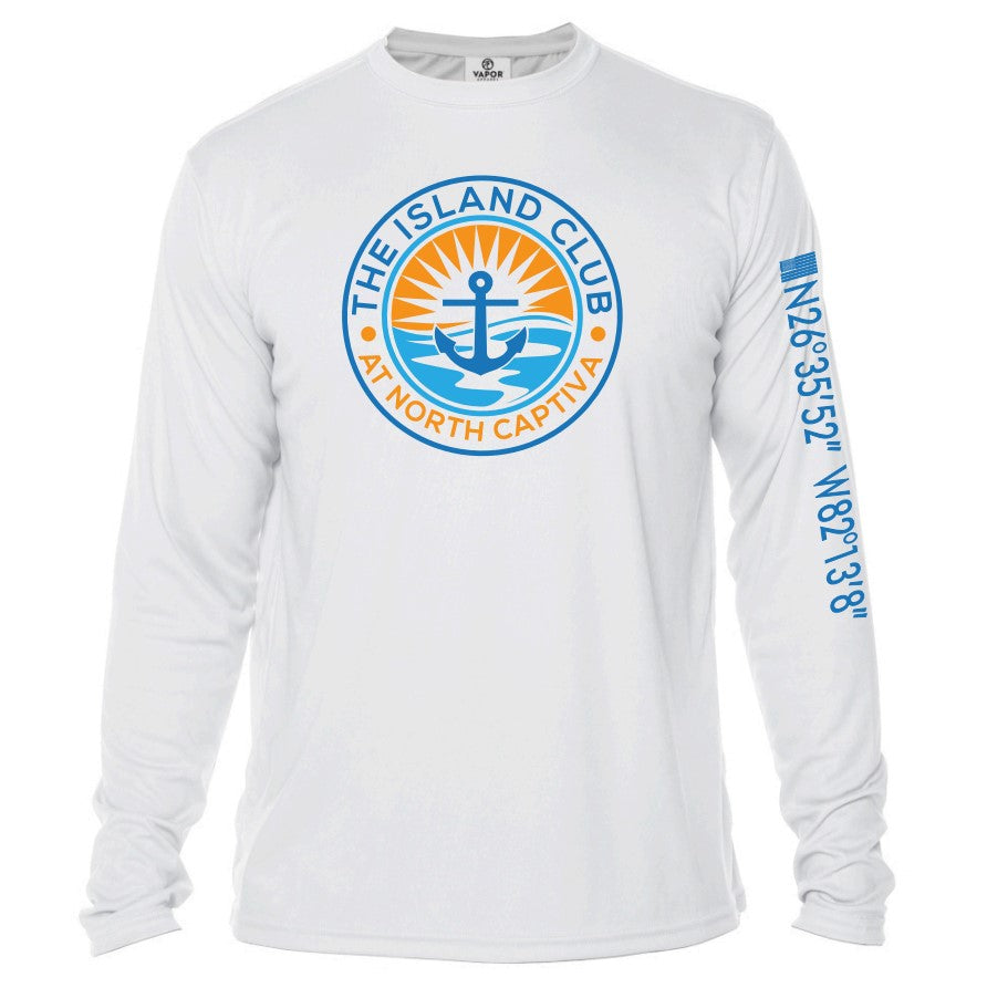 UPF50 Adult Long-sleeved Island Club Circle